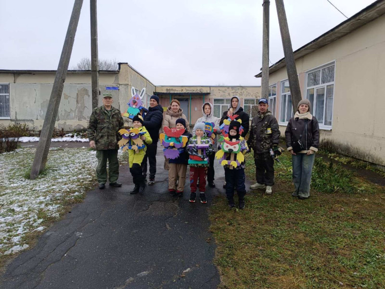 Акция военно-спортивного клуба "Патриот" "Покорми птиц!".